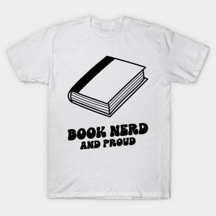 book nerd and proud T-Shirt